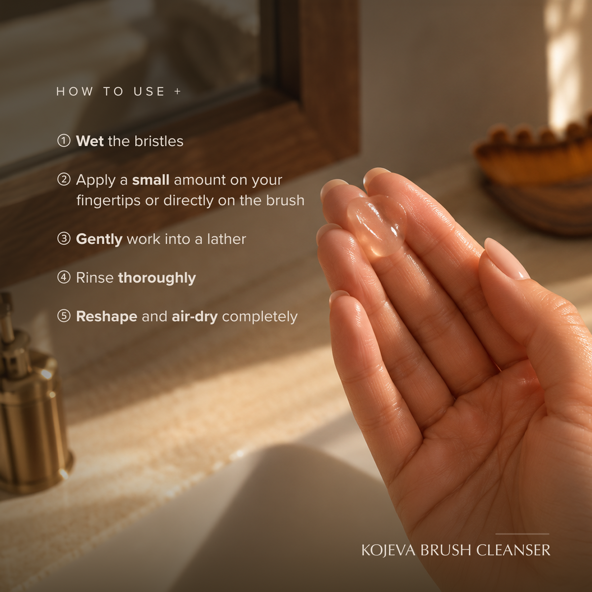 Kojeva Brush Cleanser
