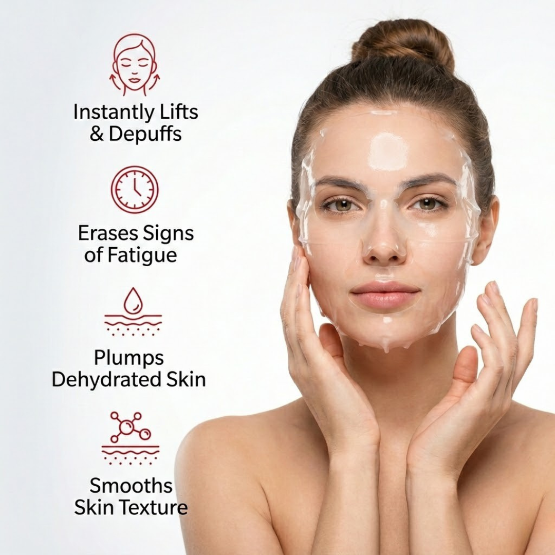 De-Puff Collagen Sheet Masks